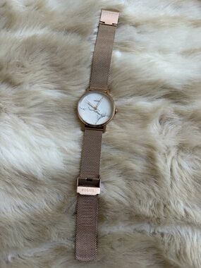 Fossil Neely rose gold watch
